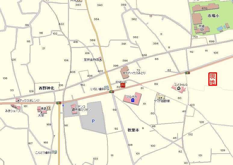 現地案内図