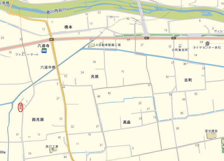 現地案内図