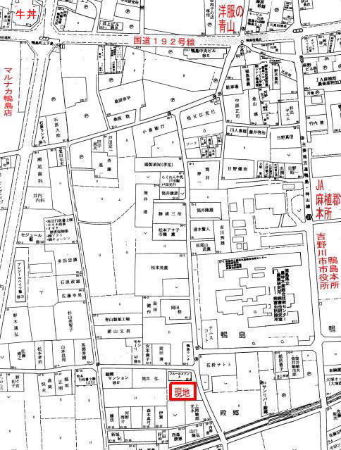 現地案内図