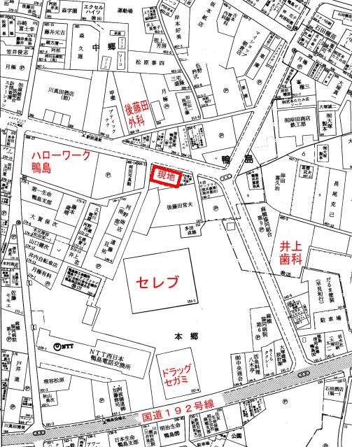 現地案内図