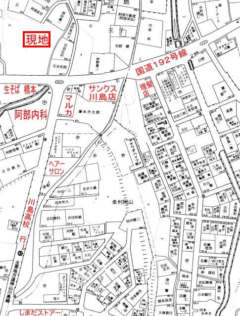 現地地図