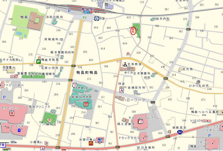 現地位置図