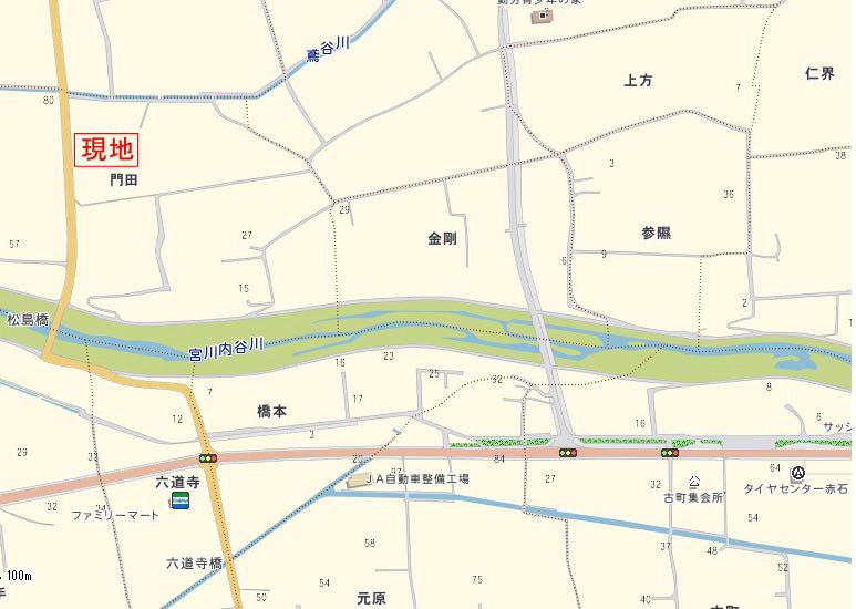 現地案内図