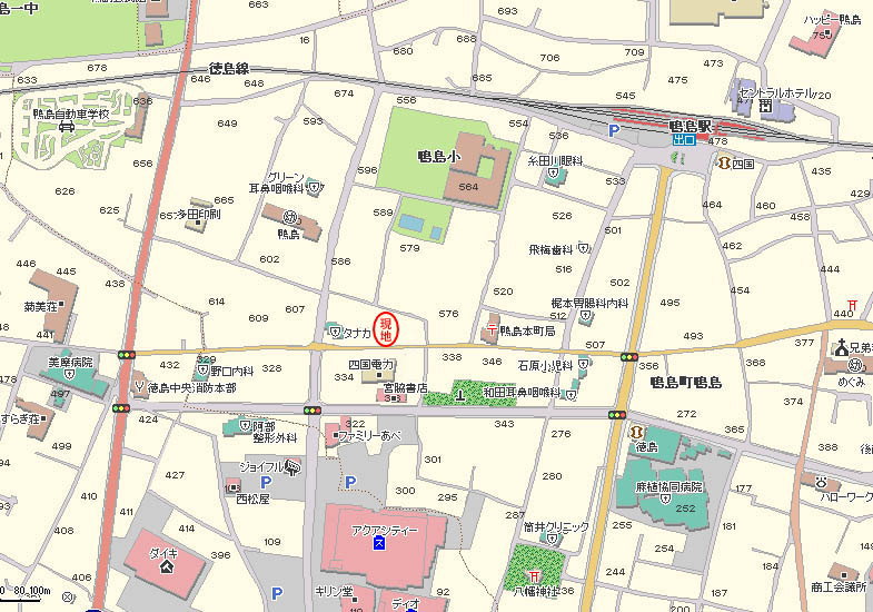 現地案内図