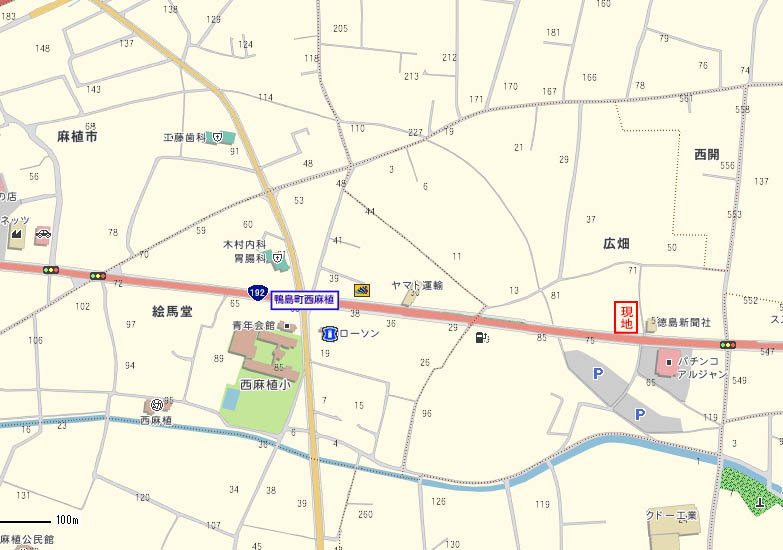 現地地図