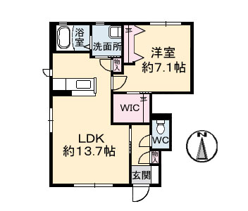 ヒルサイドコート間取図