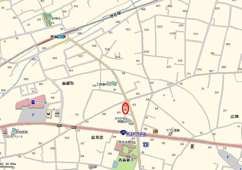 現地地図