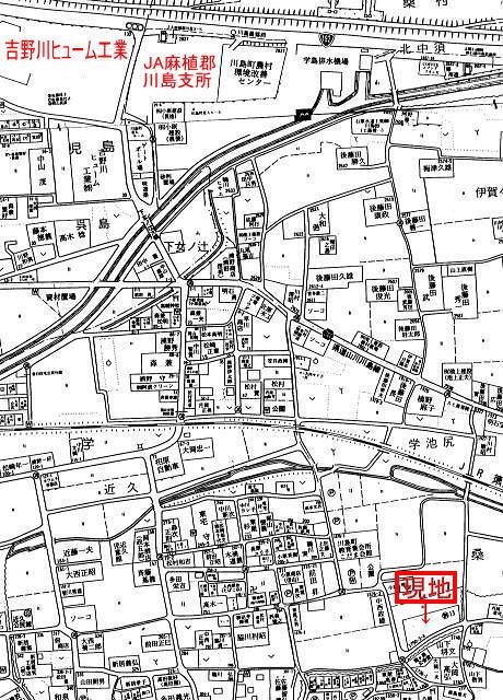 現地案内地図