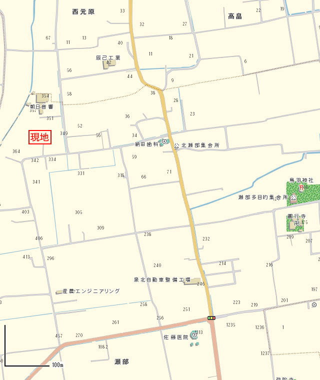 現地地図