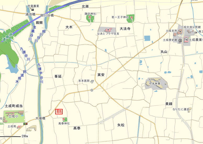 現地案内図