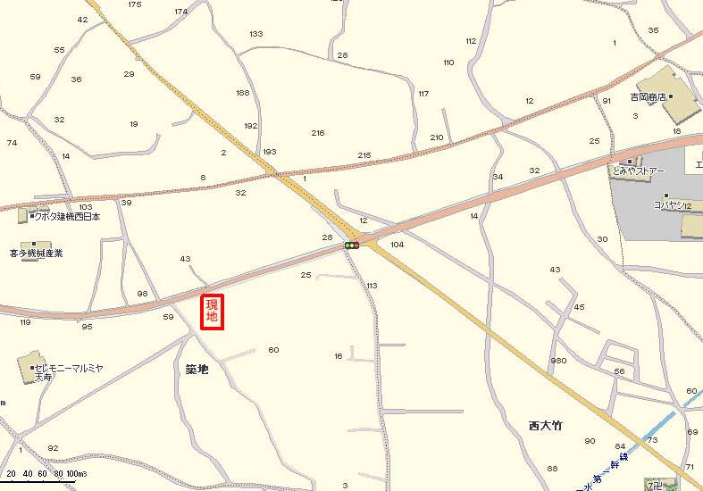 現地位置図