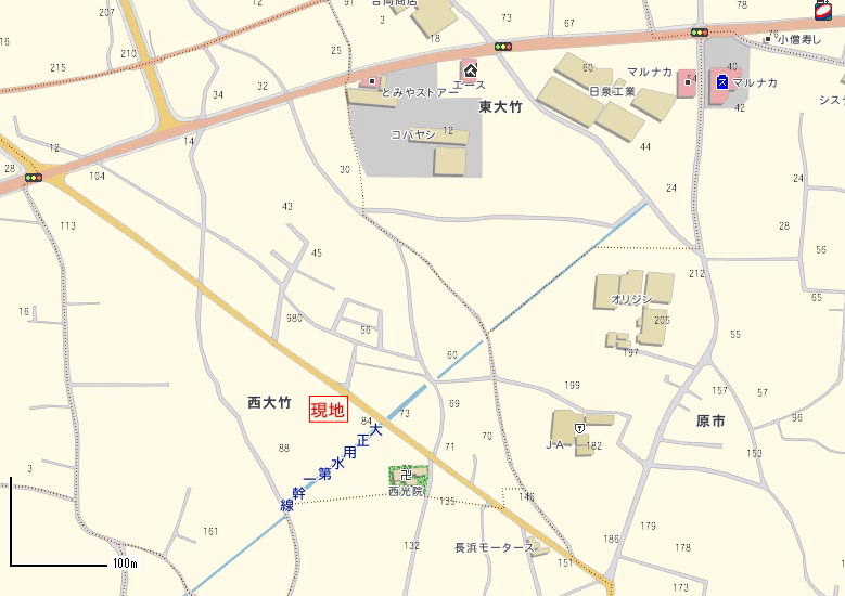現地案内図