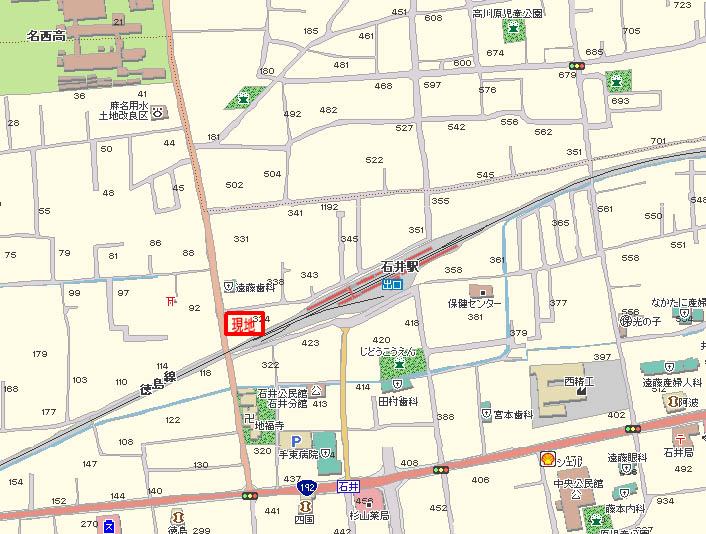 現地案内図